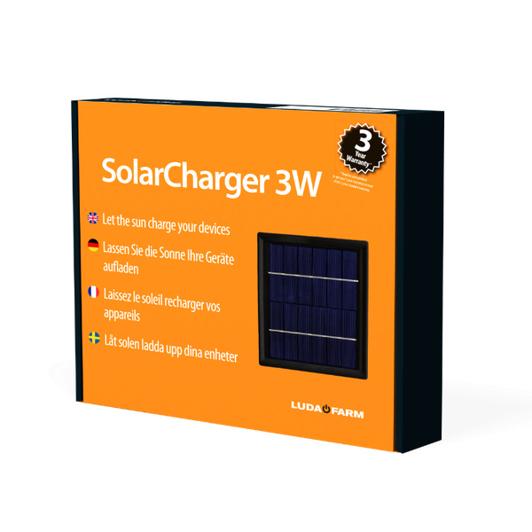 Luda.Farm SolarCharger 3W - Solarpanel / Solarladegerät
