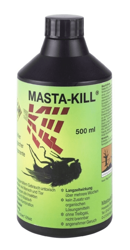 Fliegenbekämpfungsmittel "Masta-Kill"